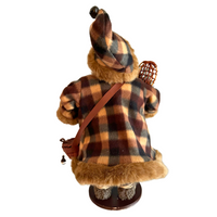Santa Claus Fishman Plaid Coat

