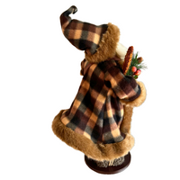 Santa Claus Fishman Plaid Coat
