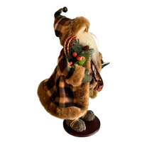 Santa Claus Fishman Plaid Coat
