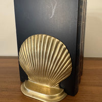 Brass Bookend Set of 2 Shells