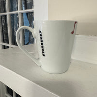 Starbucks Porcelain Coffee Mug Singing Bird