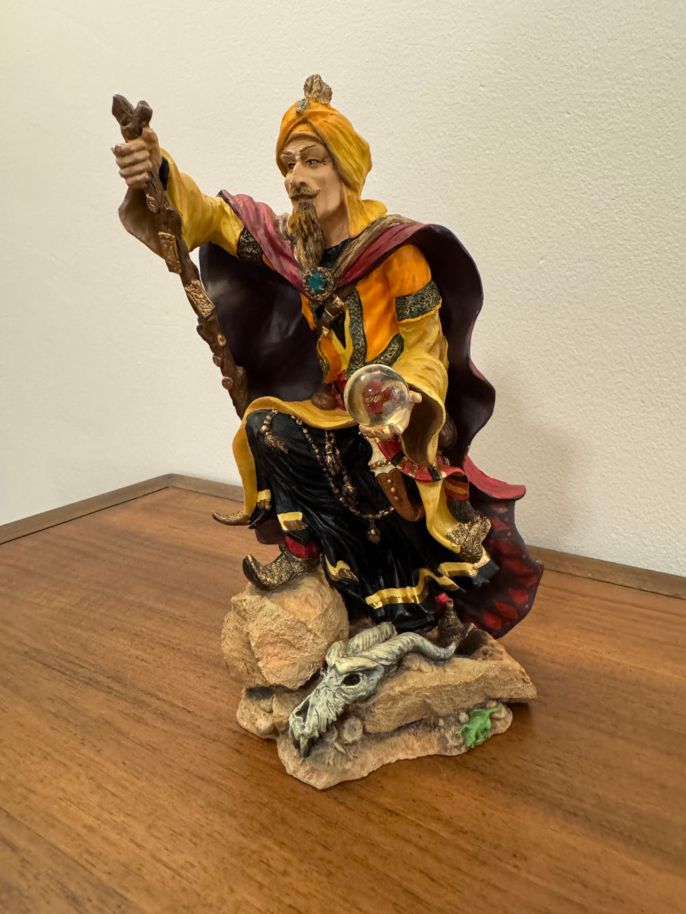 Land of Dragons Desert Wizard Figurine