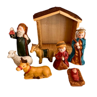 Vintage Christmas Nativity Scene
