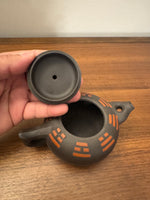 Chinese Yixing Zisha Clay Ying Yang Chinese Teapot
