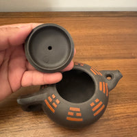 Chinese Yixing Zisha Clay Ying Yang Chinese Teapot