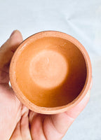 Handmade-Glazed Egg Cups Footed
