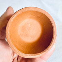 Handmade-Glazed Egg Cups Footed