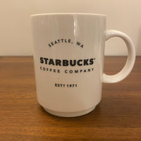 Starbucks Seattle WA Porcelain Coffee Mug