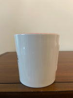 Starbucks Sumatra Stamp Coffee Mug – White Ceramic, Red & Gold Label, 15.5 oz 2006
