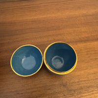 Vintage Chinese Cloisonné Trinket Box Egg Shaped with Dragons