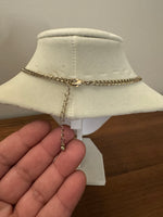 Teardrop Shaped Cascading Necklace Fashion Jewelry
