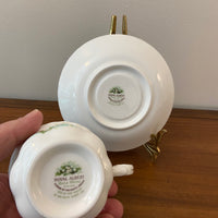 Royal Albert English Bone China May Cup Saucer Lily of the Valley