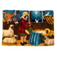 The Drummer Boy Tapestry-Rug Holiday Decor