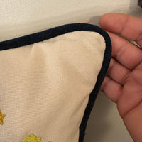 Catstudio The Geography Collection Rhode Island Embroidered Throw Pillow