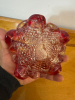 Vintage Handblown MCM Murano Glass Art Ashtray
