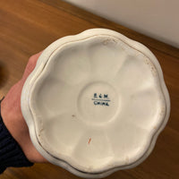 Antique B&M China Coffee Chocolate Pot Floral 1295