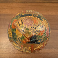 Vintage Porcelain Egg Hand-painted Gilded Geisha Women China