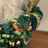 Santa Irish -St Patrick Holiday Decor Lucky