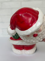 Vintage Ceramic Santa Cookie Jar – Made in Taiwan
