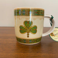 GaelSong Clara Bone China Shamrock Celtic Design Mug