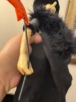 Hallmark Huntington Cassie Halloween Decor Figure Cloth Resin Feathers
