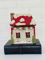 Enchanted Village Store Ceramic Cookie Jar Canister – 2010
