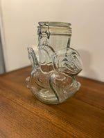 Glass Rocking Horse Cookie-Candy Jar-Canister with Hinged Lid AMICI
