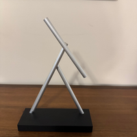 Kinetic Motion Energy Sculpture Animated Decor Swinging Sticks
