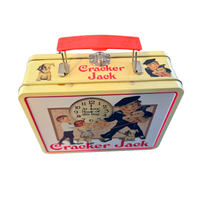 Vintage Cracker Jack Lunch Box Style Tin 2001
