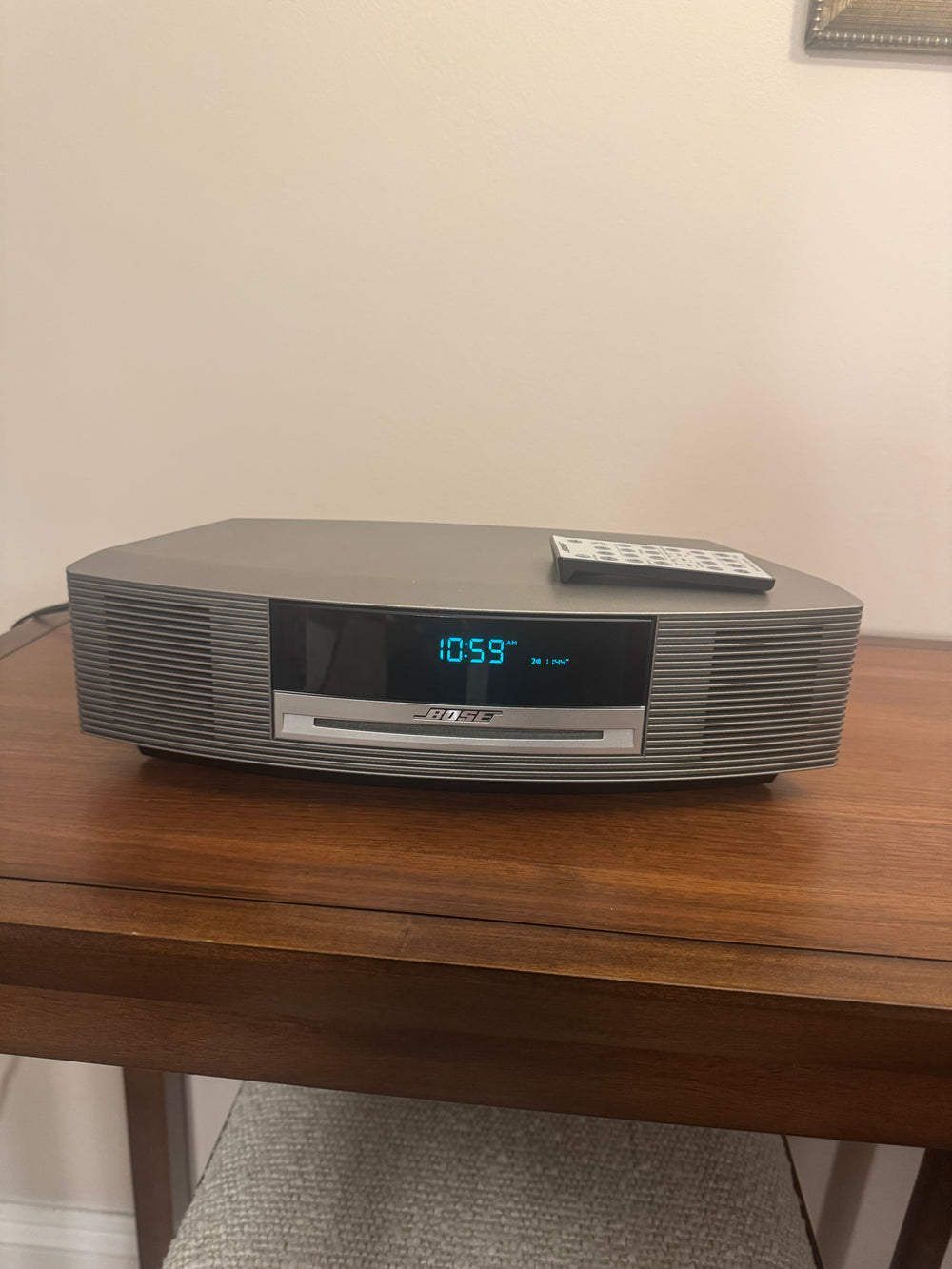 Bose Wave Music System 3 CD Radio Clock-Alarm with Remote Control