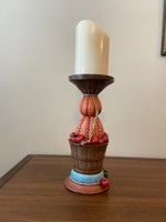 Jim Shore Pedestal Flameless Candlelight Harvest-Fall Holiday Decor
