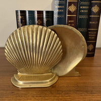 Brass Bookend Set of 2 Shells