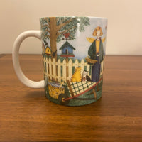 AMCAL Daisy Angel Debbie Mumm Porcelain Coffee Mug