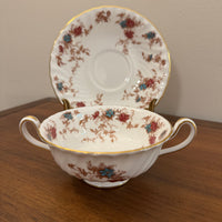 Minton Ancestral English Bone China Scalloped Edge Set