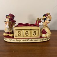 Disney Victorian Mickey and Minnie Countdown Calendar Christmas Decor