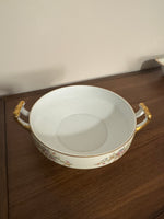 Vintage Noritake-Naomi Porcelain Gravy-Oval-Serving Bowl Set of 3
