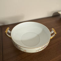 Vintage Noritake-Naomi Porcelain Gravy-Oval-Serving Bowl Set of 3