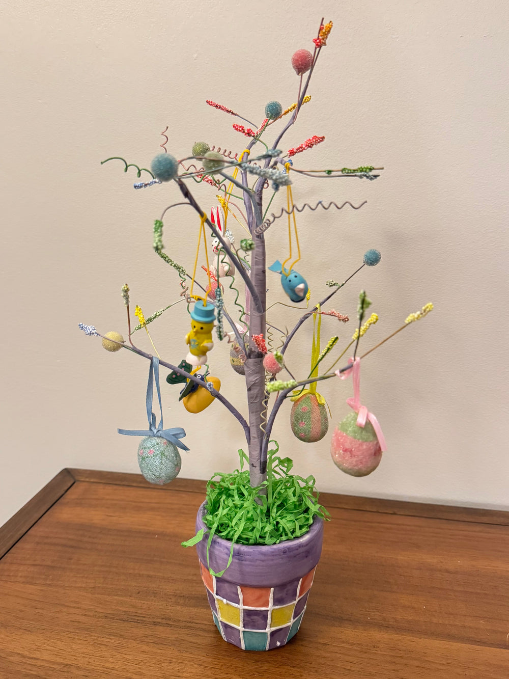 Nantucket Easter Egg Tree Holiday Decor