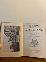 1908 Boston: A Guide Book – Edwin M. Bacon – Revised Edition – Antique Boston History

