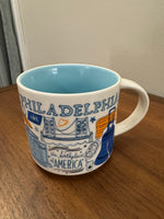 Philadelphia Starbucks Porcelain Mug Been There Series 14 oz
