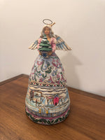 Heartwood Creek 2004 Jim Shore Christmas Angel Landscape Sleeps
