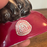 Vintage Art Porcelain Secret Heart of Jesus Figure