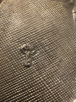 Vintage Ornated Jewelry Box with Red Velvet Lining Interior
