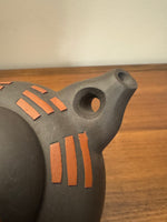 Chinese Yixing Zisha Clay Ying Yang Chinese Teapot
