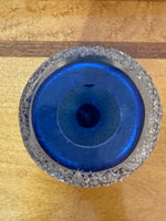 Cobalt Blue Glass Art Vase
