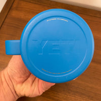 Pre-owned YETI Stainless Steel 14oz Rambler Mug With An Interest Sticker