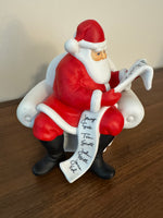 Dept 56 Porcelain Santa Figurine Santa's List
