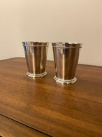 Silverplated Julep Cups Set 2 PCS
