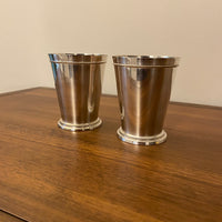 Silverplated Julep Cups Set 2 PCS