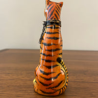 Vintage Rochard Limoges Porcelain Trinket Box Tiger